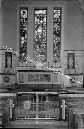 ST FLANNANS COLLEGE NEW CHAPEL INTERIOR